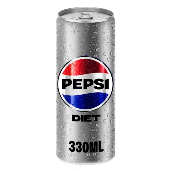 Pepsi Cola Diet Cans 330 ml - Image 1