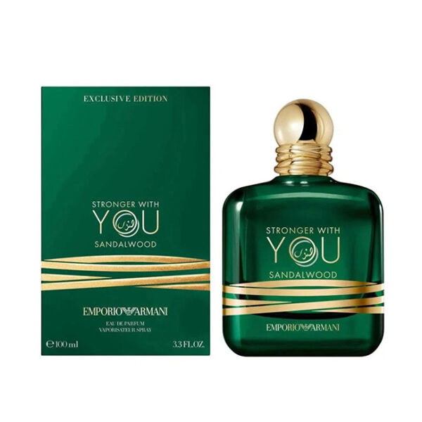 Giorgio Armani Stronger With You Sandalwood EDP Unisex 100ML - Image 2