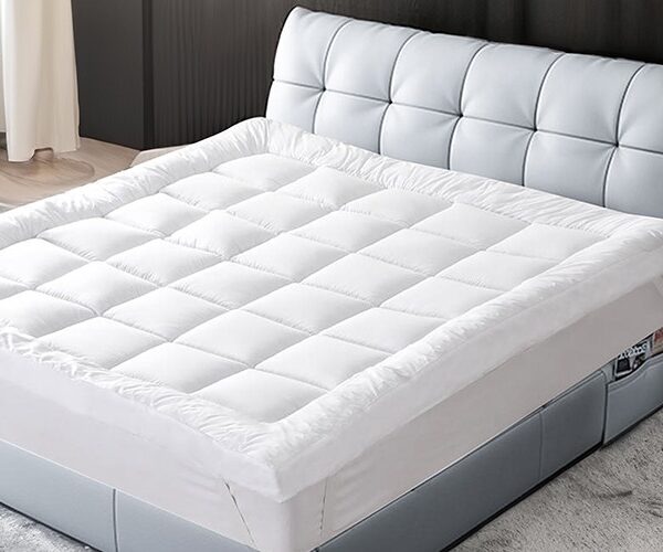 Al Saad Home Micro Stripe Mattress Topper