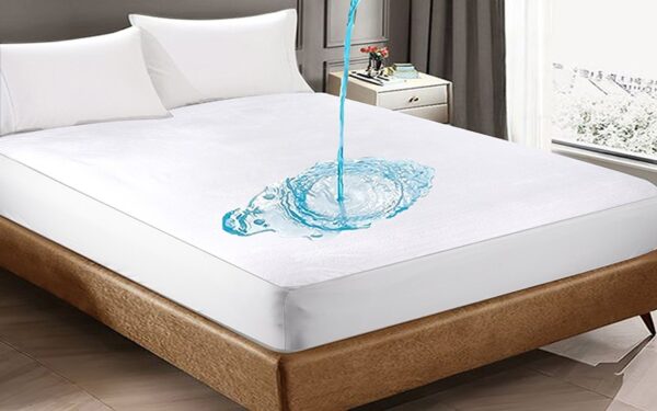 Armada Premium Mattress Protector ( 180 X 200 ) cm - White - Image 1
